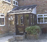 Front door of Little Bushey Surgery